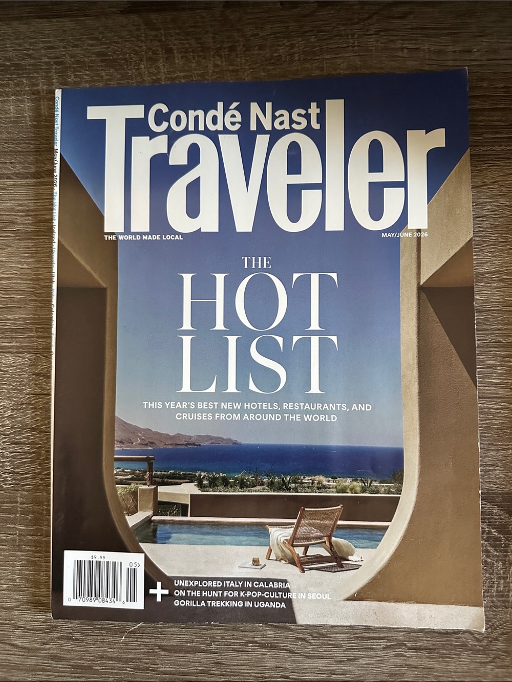 Traveler Magazine - Blue Cover